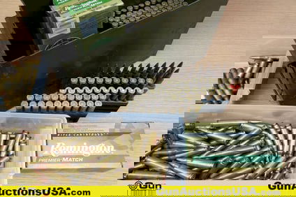 Remington, Etc. .308 WIN Ammo. Approx. 250 Rds. Includes Metal Ammo Can. . (81063) (GSCV26)