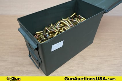 Assorted 5.56/.223 Ammo. Approx. 700 Rds in total. Includes Metal Ammo Can. . (80902) (GSCV87)
