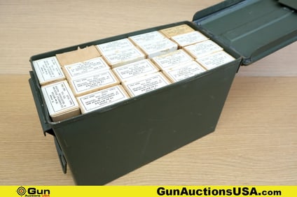 Surplus 8x57 MAUSER Ammo. Approx. 540 Rds. Includes metal Ammo Can. . (81067) (GSCW84)