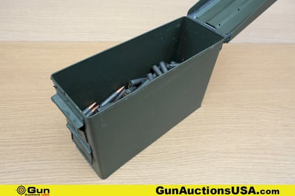 Tula 7.62x39 Ammo. Approx. 250 Rds. Includes Small Metal Ammo Can. . (80903) (GSCU66)