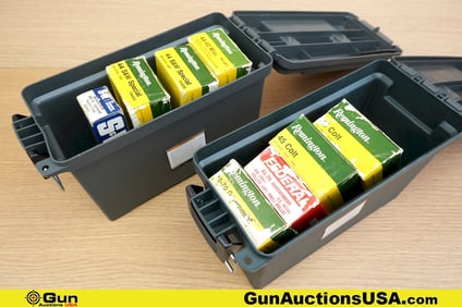 Remington, Federal, Etc. .45 Colt, .44 S&W, .45/70, .44-.40 WIN, .44 MAG Ammo. Approx. 310 Rds in