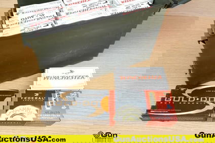 Federal, Speer, Etc. .45 ACP Ammo. Approx. 600 Rds. Includes Metal Ammo Can. . (80669) (GSCW35)