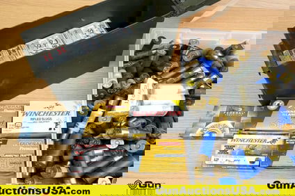 Rio, Winchester, Nobel, Etc. 12 Ga. Ammo. Approx. 220 Rds of 2 3/4" Assorted 12 Ga. Includes Small