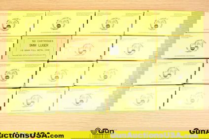 UMC, Surplus 9MM . Ammo Approx. 800 Rds. . (81745) (GSCV63)