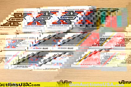 Federal, Winchester, Remington 10 Ga. . Ammo Approx. 125 Rds. . (81710) (GSCV62)