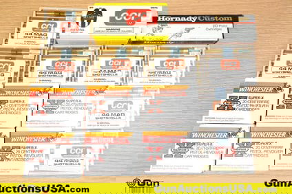 CCI, Winchester, Hornady .44 REM MAG, .44 Special . Ammo Approx. 115 Rds of .44 Rem Mag, Approx. 44