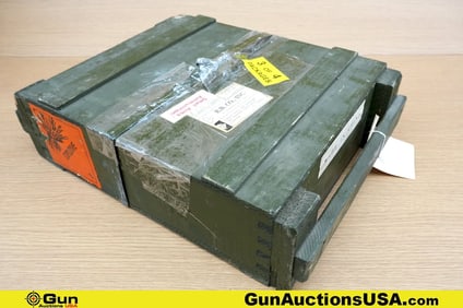 Chinese Surplus 7.62x39 . Ammo Approx. 1000 Rds, Includes Wood Ammo Crate. 55 lbs. . (81735)