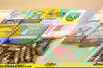 S&B, Winchester, Western, Remington 20 Ga, 12 Ga. 16 Ga. Ammo. Approx. 213 Rds in Total; Approx. 95