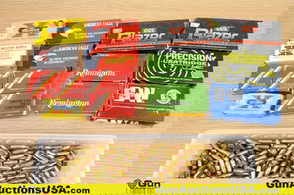 S&W, Winchester, Federal, Western, Etc. 9MM, 32 S&W, .32 S&W Long, .32 AUTO, .380 AUTO, .38 AUTO,