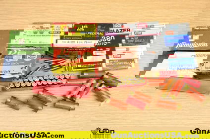 Remington, Blazer, CCI, Etc. 30.30, 12 Ga. 16 Ga. .380, .357/.38, .357 MAGNUM Ammo. 57 Rds of 30.30,