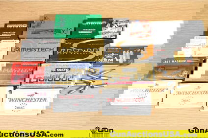 Winchester, Hornady, Ammo Inc, etc. 9MM, .357 MAG Ammo. Approx. 589 Rds in Total. Approx. 356 Rds of