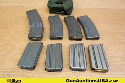 Surefire, Etc. . Magazines, Ammo Four 20 Rd AR15 5.56 Mags. Three 30 Rd 5.56 Stanag Mags. One