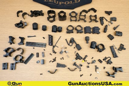 Yankee Hill Machine, Leupold, Etc. . Very Good. Rings, Accessories Assorted Rings and Scope