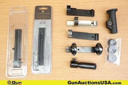 Weaver, Leupold, Etc. . Very Good. Scope Bases One Weaver 806 Scope Base, Two Weaver Scope Bases,