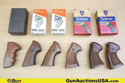 Pachmayr, Etc. . Good Condition. Grips Six Sets of Dan Wesson Grips. . (81094) (GSCM83)