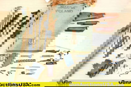 Polish Surplus, Etc. . Good Condition. Two AK Receiver Flats, Unhardened. One Grenade Launcher