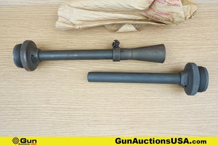 U.S. Surplus COLLECTOR'S . Very Good. Barrels Two M3 Grease Gun .45 ACP, 10.5", 8" Barrels. .