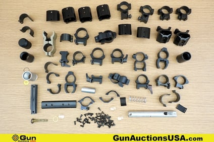 Weaver, Etc. . Good Condition. Accessories Assorted Scope Rings, Mounts and Accessories. . (80645)