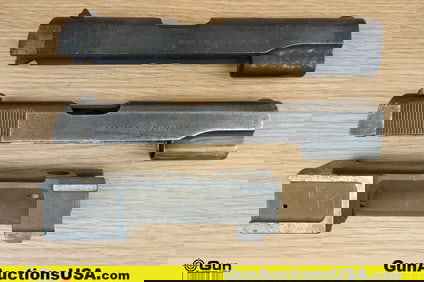 IWI/IMI, Etc. . Good Condition. UZI BOLT, Etc. Two 1911 Slides and One Open Bolt Fixed Firing Pin