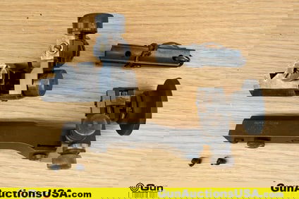 Marbles, Remington, Etc. . Very Good. Sights One Marbles Peep Rear Sight, One Remington Adjustable