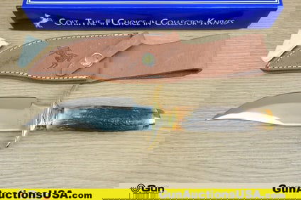Colt CT-805 COLLECTOR'S . Like New. Knife Colt CT-805 Fixed Blade Knife with Leather Sheath, with
