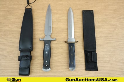 OTHELO, Etc. Knife, Daggar. Very Good. One Othelo SOLINGEN G.C. C. 439 Knife with Sheath and One