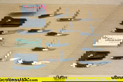 Ranger, S&W, Barlow, Anvil . Very Good. Knives One Ranger Long Horn M-LB125 Knife with Original Box