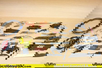 Sanity, Remington, Takumitac, Etc. Knives, Lucky Luciano, Karambit, RH50,Etc. Approx. 20 Assorted