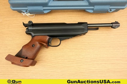 FEINWERKBAU 65 .177 4.5 Caliber Competition Air Pistol. Excellent. 5.75" Barrel. Air Features