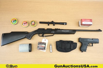Daisy, Gamo, Etc. Air Rifle, BB Pistol, etc. . Very Good. One Daisy Air Rifle in .177. One GAMO Co2