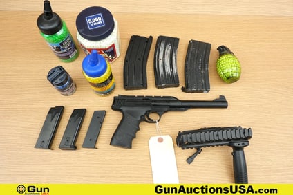 Browning, Crossman, etc. Airs Pistol, Etc. . Very Good. One Browning Buckmark URX BB, .177, Pistol.