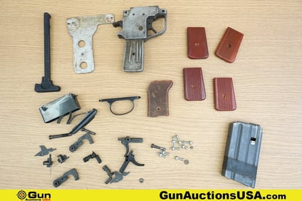 U.S. Surplus, Etc. AR15/M16, Etc. Gun Parts. Very Good. AR15/M16, Assorted RPG Parts and One 20 Rd