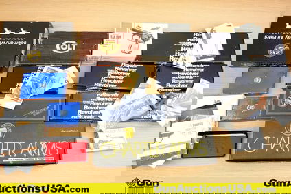 Beeman, S&W, Etc. . Very Good. Gun Box's Sixteen Assorted Factory Gun Box's . (80987) (GSCP37)