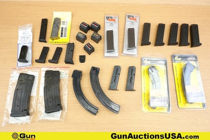 Ruger, Butler Creek, Ramline, Etc. Magazines, Etc.. Very Good. Assorted Magazines; Five Ruger 10/22,