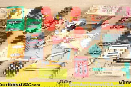 Bonanza, Lee, Forster, Etc. Reloading Accessories and Components. Very Good. Eight Assorted