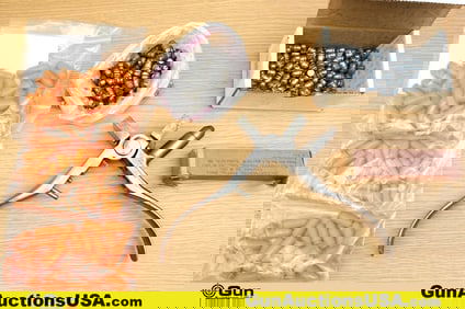 Winchester, Federal, Etc. Snap Caps, Ammo, Etc. . Good Condition. One Ideal Bullet Mold, .40-82. .45