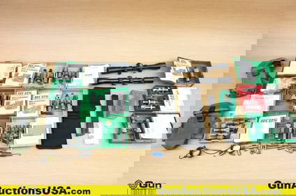 RCBS, Bushnell, Surplus, Etc. Reloading Accessories, Scopes. One Primer Pocket Swagger Tool, One