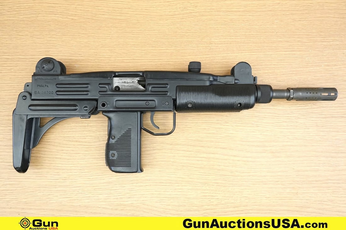 IMI-ISRAEL B 9mm FULL AUTO COLLECTOR'S NFA/Machine Gun. Very Good. 8.5" Barrel. Shiny Bore, Tight (1 of 20)