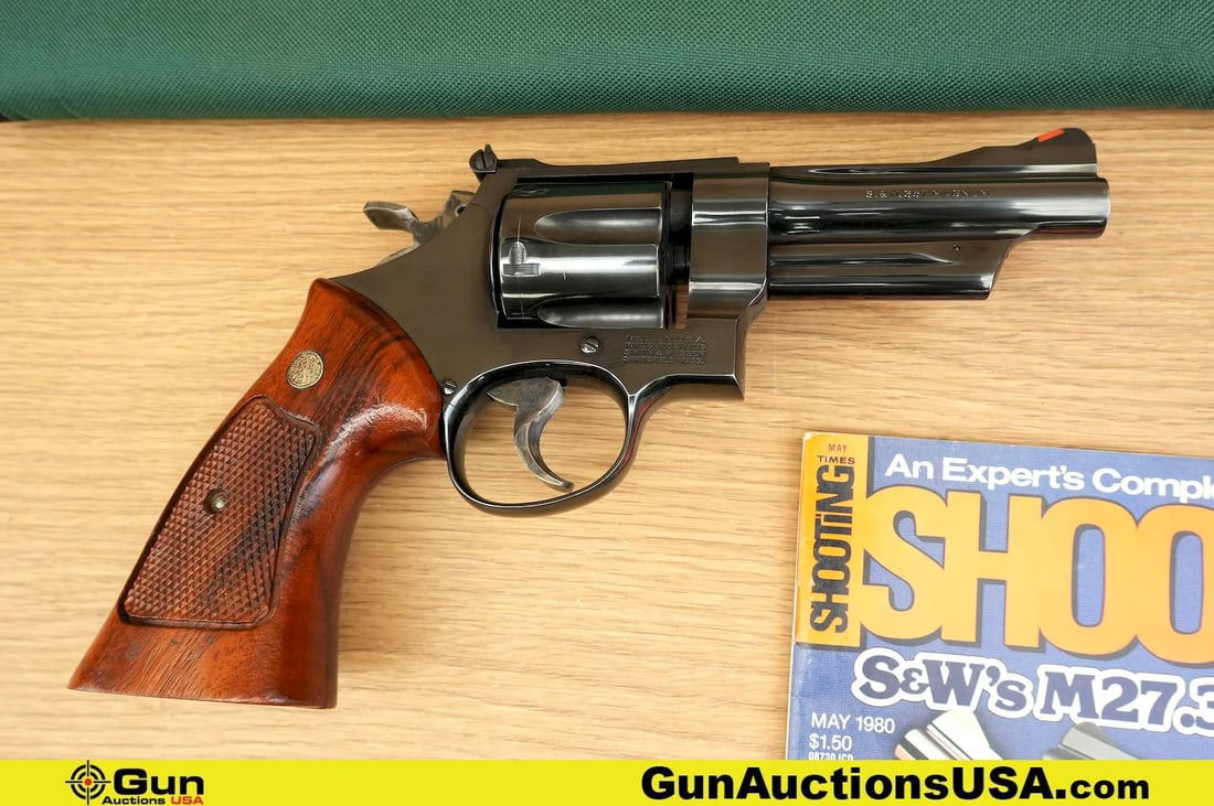 S&W 27-5 .357 MAGNUM COLLECTOR'S Revolver. Excellent. 4" Barrel. Shiny Bore, Tight Action Features a (1 of 16)
