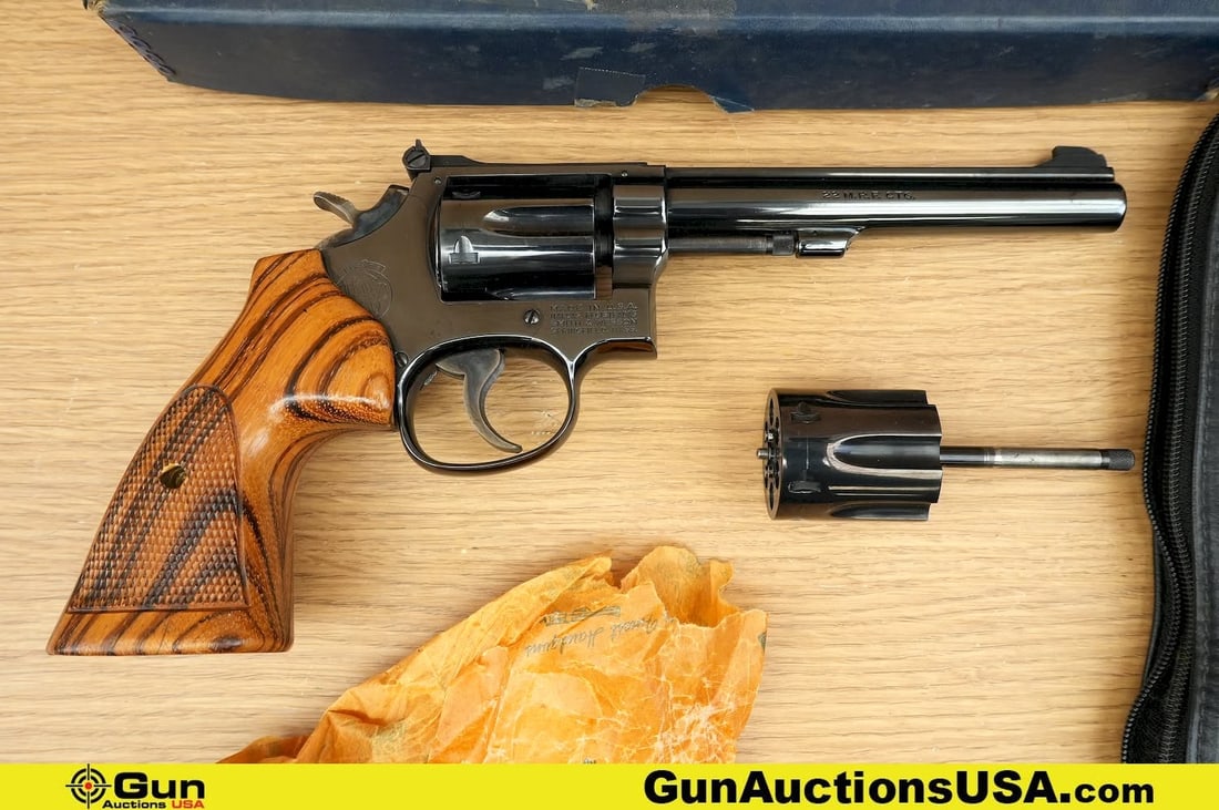 S&W 48-4 .22LR COLLECTOR'S Revolver. Very Good. 5 7/8" Barrel. Shiny Bore, Tight Action Features a (1 of 19)