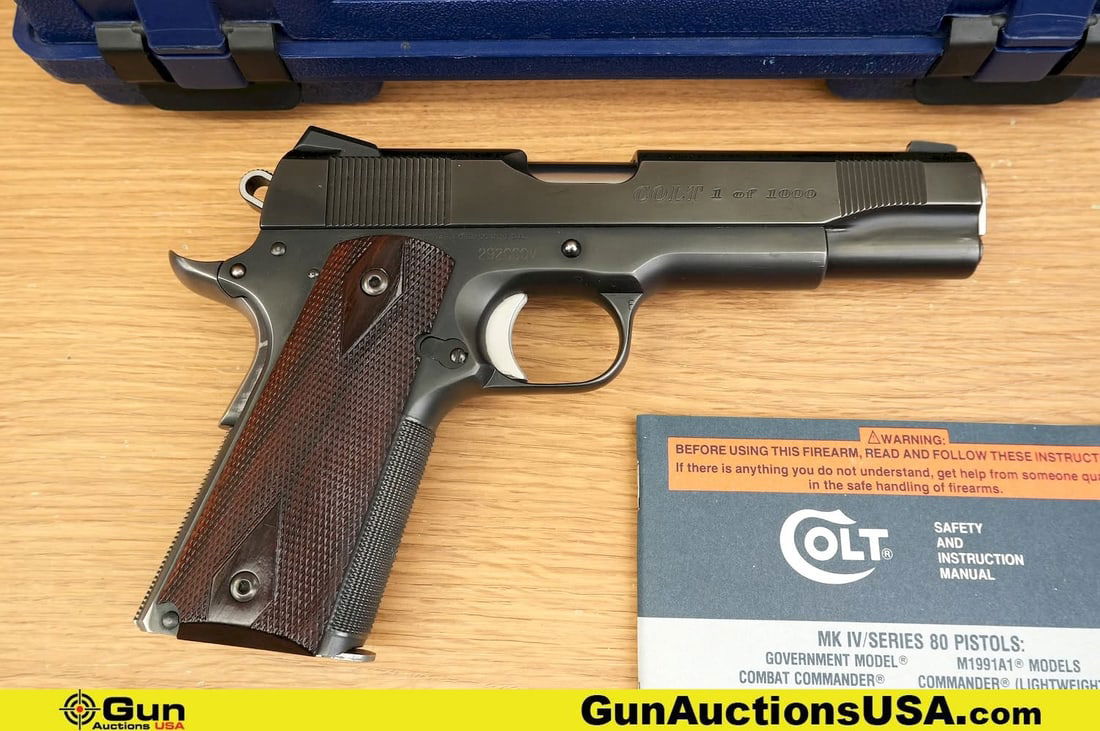COLT GOVT. MODEL .45 AUTO CUSTOM COLT Pistol. Very Good. 5" Barrel. Shiny Bore, Tight Action Semi (1 of 16)