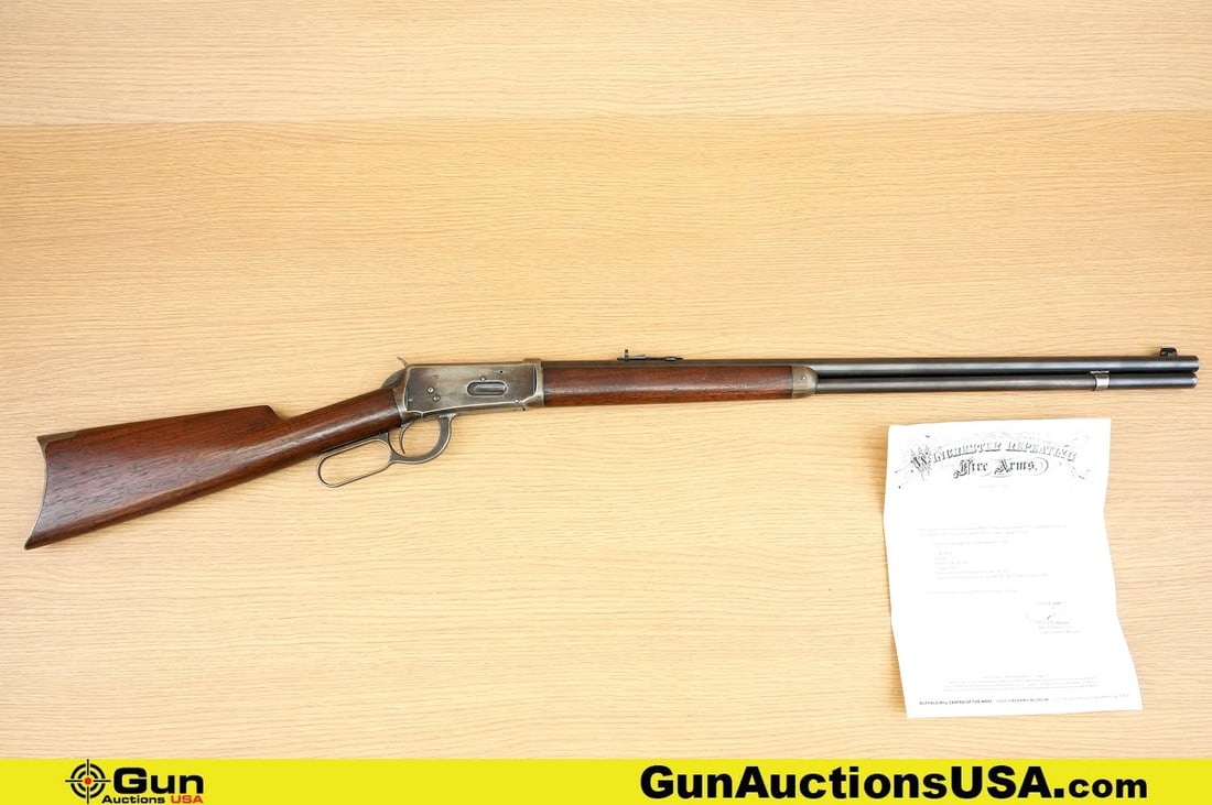 WINCHESTER 1894 25-35 WCF LETTER OF AUTHENTICITY Rifle. Very Good. 26" Barrel. Shootable Bore, Tight (1 of 17)