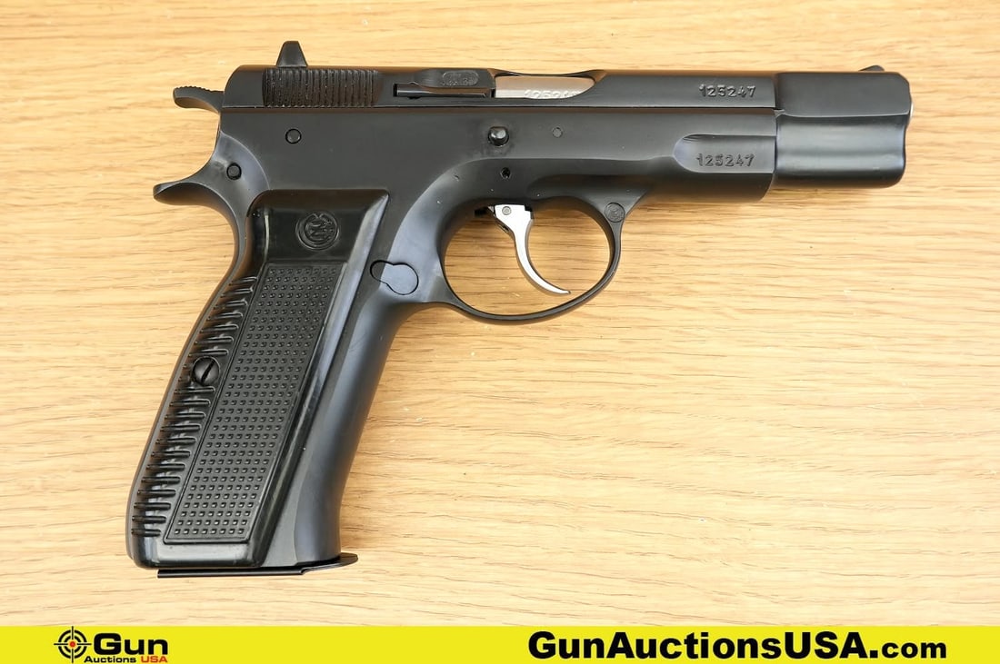 CZ 75 9MM PARA COLLECTOR'S Pistol. Excellent. 4.5" Barrel. Shiny Bore, Tight Action Semi Auto (1 of 10)
