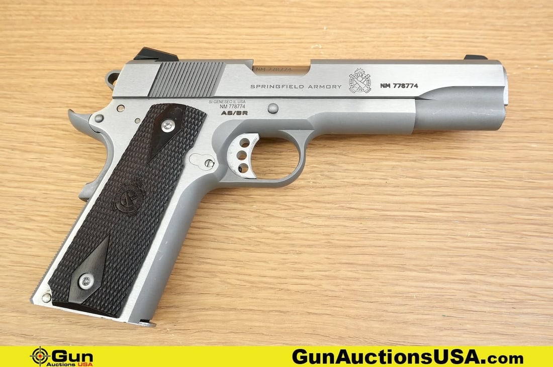 Springfield Garrison 9mm Pistol. Very Good. 5" Barrel. Shiny Bore, Tight Action Semi Auto Stainless (1 of 12)