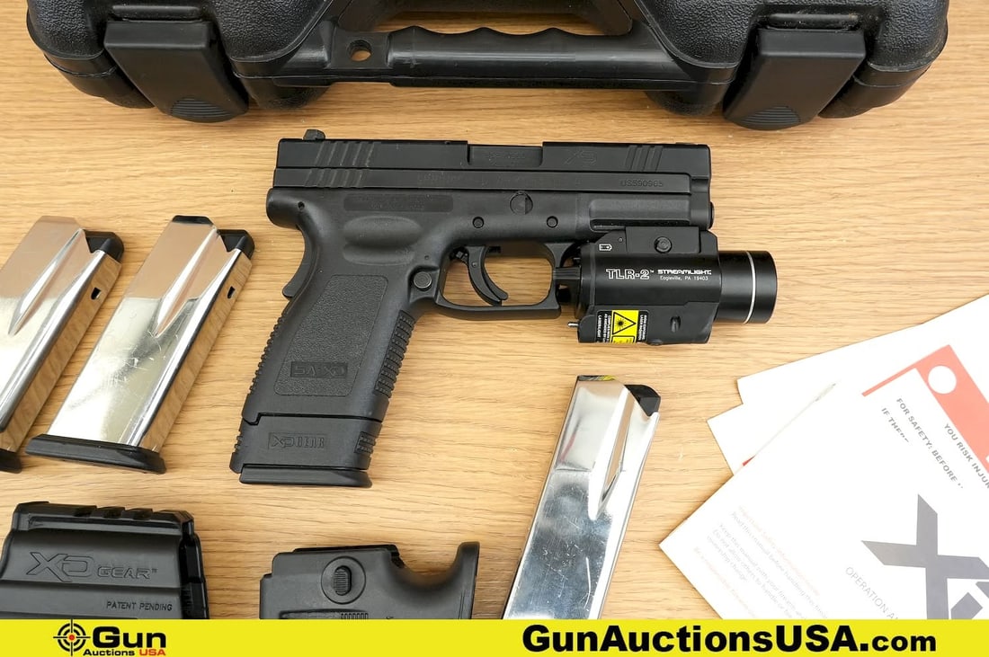 Springfield XD-45 .45 ACP Pistol. Very Good. 4" Barrel. Shiny Bore, Tight Action Semi Auto A robust (1 of 17)