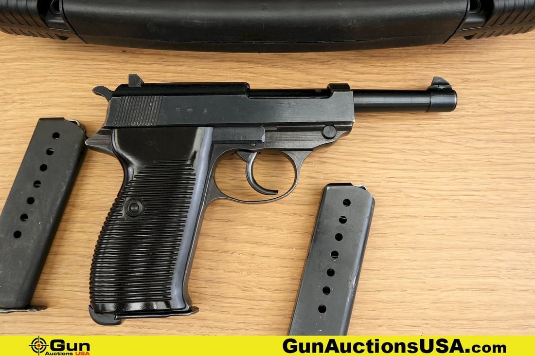 CYQ P38 9mm COLLECTOR'S Pistol. Very Good. 5" Barrel. Shiny Bore, Tight Action Semi Auto Features (1 of 13)