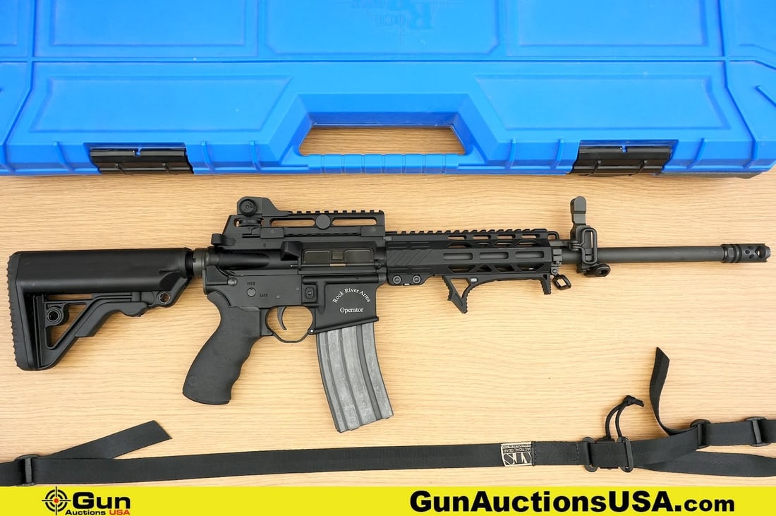Rock River Arms LAR-15 OPERATOR 5.56 NATO THREADED BARREL Rifle. Very Good. 16" Barrel. Shiny Bore, (1 of 20)