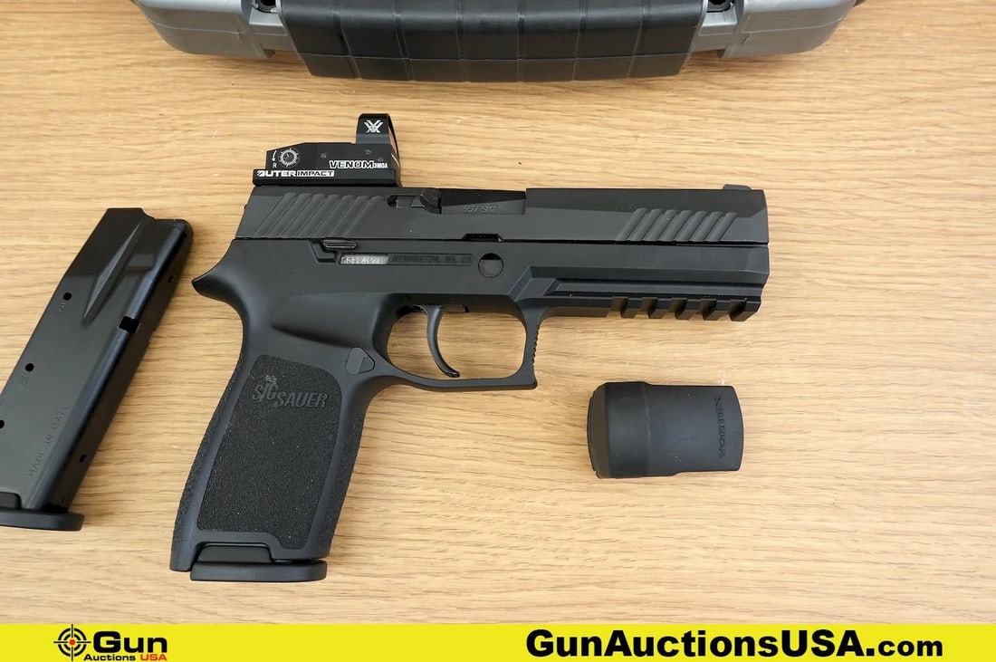 SIG Sauer P320 .357 Sig Pistol. Excellent. 4.5" Barrel. Shiny Bore, Tight Action Semi Auto Featuring (1 of 18)