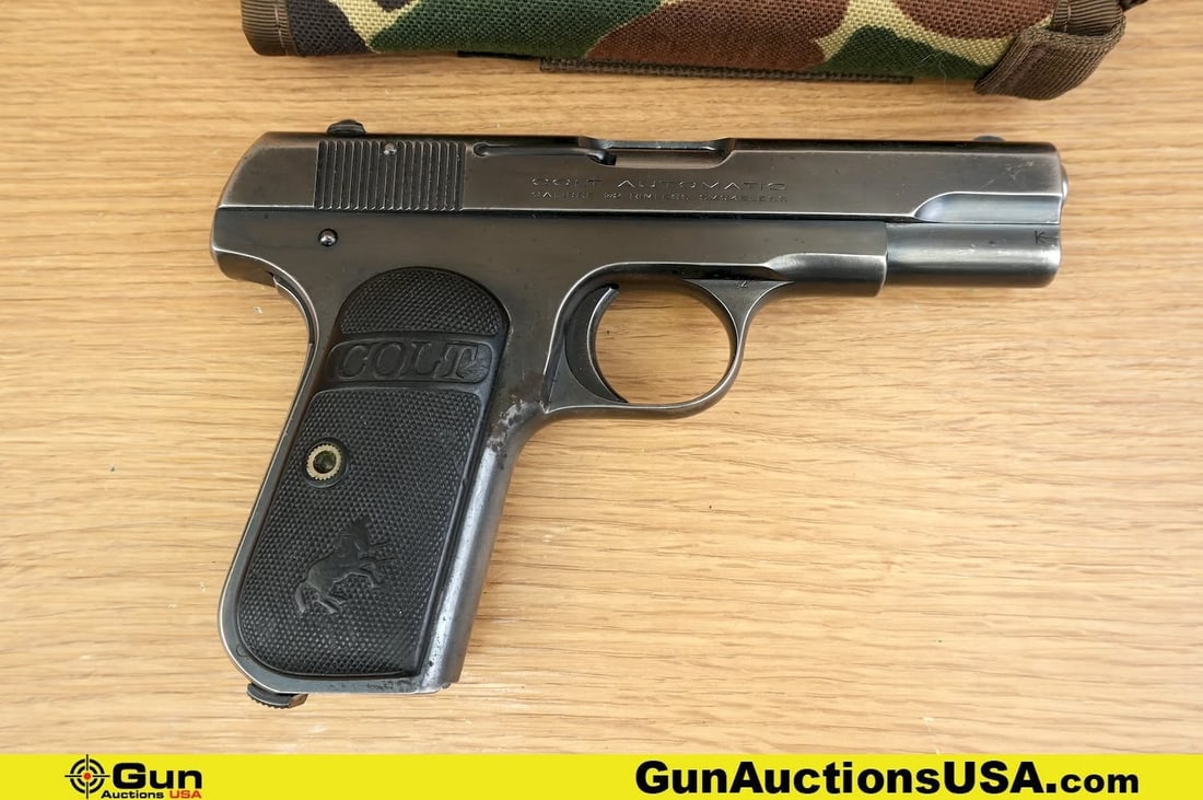 COLT POCKET 32 .32 CAL Pistol . Good Condition, Normal Handling Marks. 3.75" Barrel. Shootable Bore, (1 of 10)