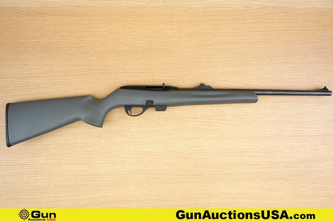 REMINGTON 597 .22 LR Rifle . Excellent. 20" Barrel. Shiny Bore, Tight Action Semi Auto Features a: REMINGTON 597 .22 LR Rifle . Excellent. 20" Barrel. Shiny Bore, Tight Action Semi Auto Features a Textured Polymer Stock, Polymer Butt Plate, Blued Bolt and Charging Handle, Removable Fixed Front Sigh